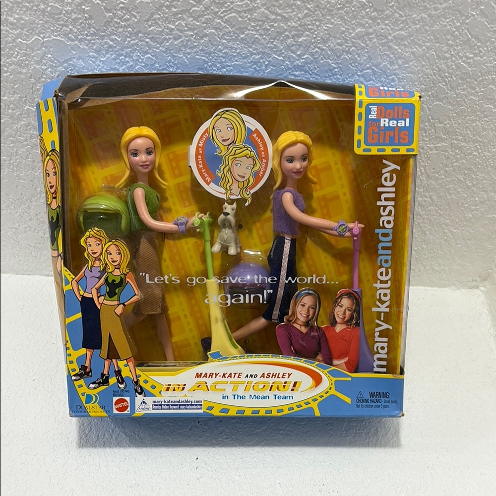 Mary-Kate and Ashley action figure dolls